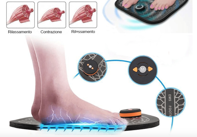 Foot Energy come funziona tecnologia EMS benefici