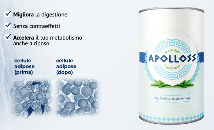 Apollos tè dimagrante funziona ingredienti composizione